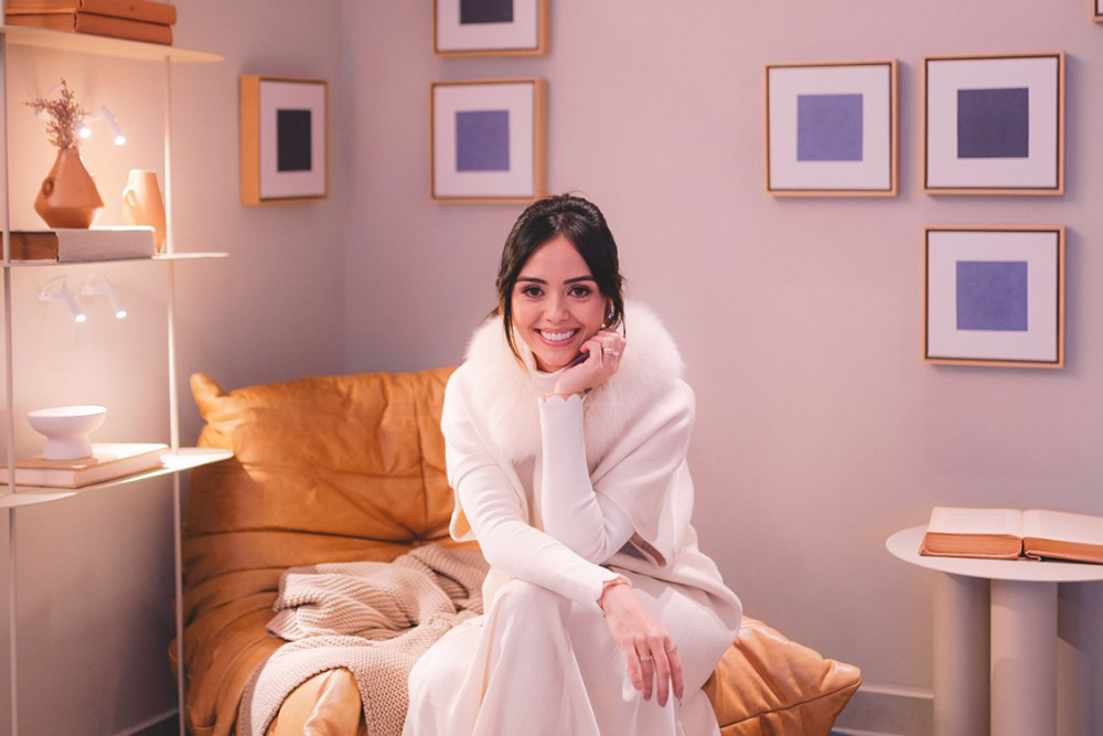 Isadora Voltarelli, a Dodo, especialista em decoração emocional