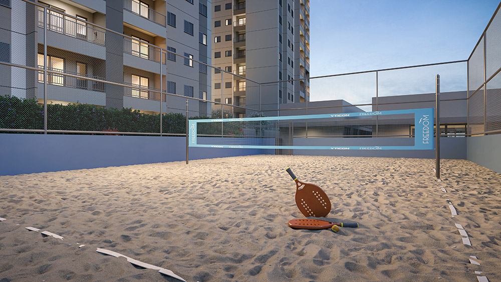 Beach tennis: opção para treinar em casa