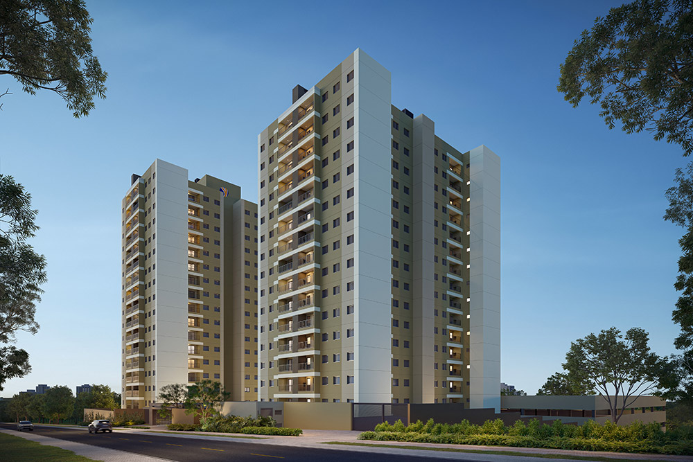 Bom custo-benefício dos apartamentos Yticon